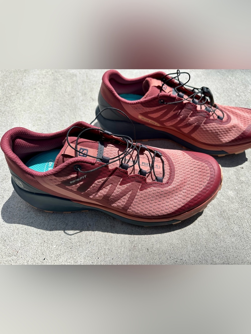 Salomon sense ride 4 size 10.5 trail running shoes